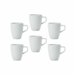 Best Sale 🌟 Villeroy & Boch Artesano Set/6 Mug White 🧨