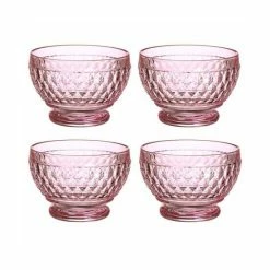 Best Sale 🎉 Villeroy & Boch Boston Rose Individual Bowl, Set Of 4 😀