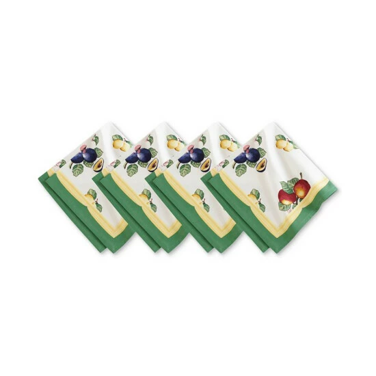 Cheapest 🥰 Villeroy & Boch French Garden 4-Pc. Napkin Set Multi ✔️ 1 Cheapest 🥰 Villeroy & Boch French Garden 4-Pc. Napkin Set Multi ✔️