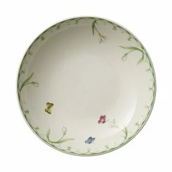 New ⭐ Villeroy & Boch Colorful Spring Shallow Pasta Bowl Multi ✔️