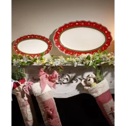 New 🛒 Villeroy & Boch Annual 🎄 Christmas Edition 2022 Salad Plate Multi 🤩