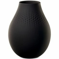 New ๐ Villeroy & Boch Black Perle Vase NO.2 ๐งจ