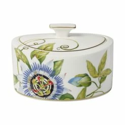 Outlet 👏 Villeroy & Boch Amazonia Round Porcelain Box Multi 😀